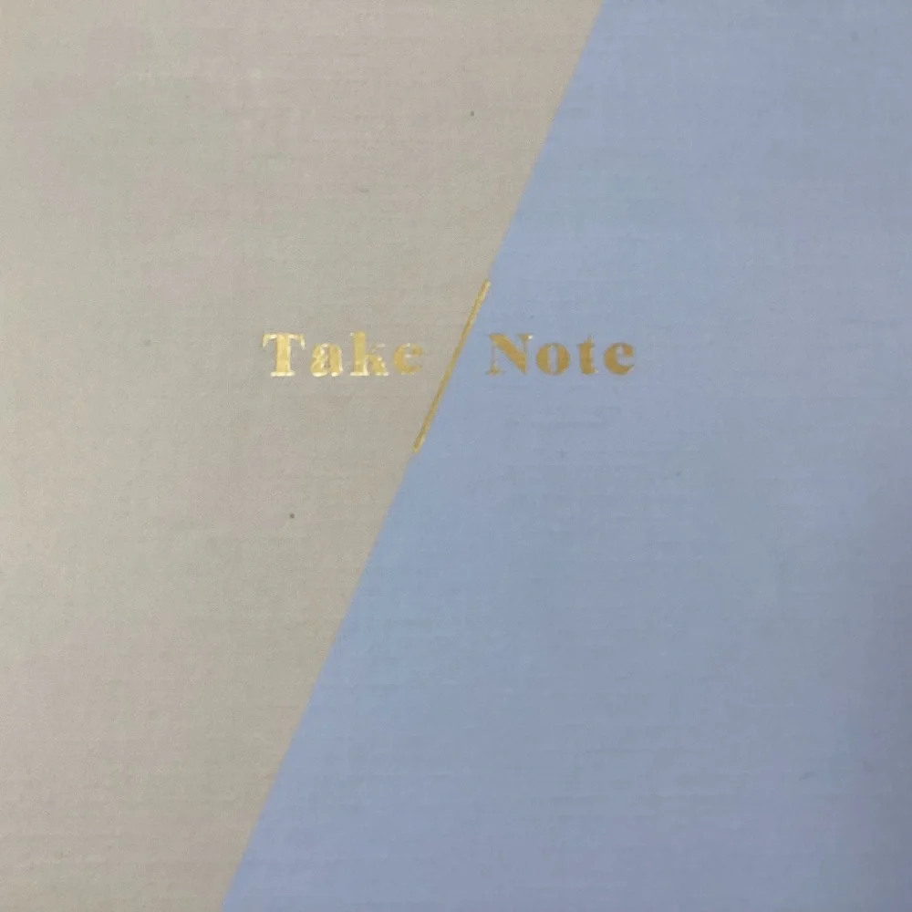 Caliber Hard Cover Take/Note Journal 120 Lined Pages New